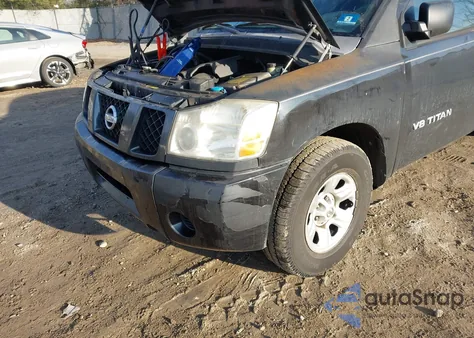 2005 Nissan Titan Xe из США, поврежденный, VIN 1N6AA06A55N569449